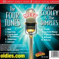 THE FOUR TUNES MEET EDDIE COOLEY & THE DIMPLES