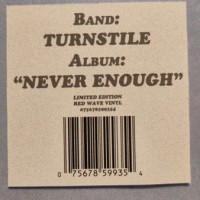 Never Enough (Limited Edition Red/Black Marble)