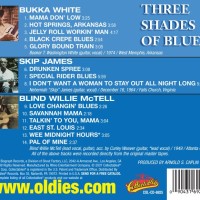 THREE SHADES OF BLUES