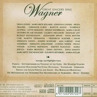 GREAT SINGERS SING WAGNER-Maria Callas,Helen Traubel,Lotte Lehmann,Lau