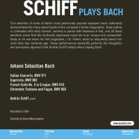 PLAYS BACH