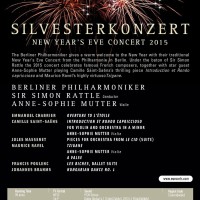 SILVESTERKONZERT NEW YEARS EVE CONCERT 2015