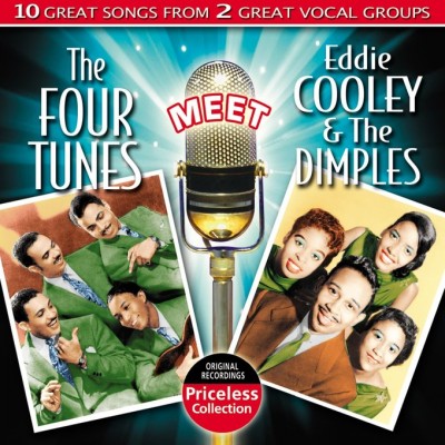 THE FOUR TUNES MEET EDDIE COOLEY & THE DIMPLES