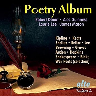 POETRY ALBUM-Robert Donat,Alec Guinness, James Mason, Laurie Lee
