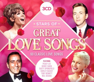 STARS OF GREAT LOVE SONGS-Peggy Lee,Bobby Darin,Michael Buble,Tony Ben