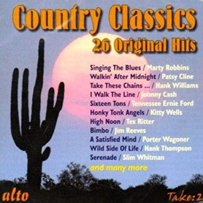 COUNTRY CLASSICS: 26 ORIGINAL HITS-Marty Robbins,Patsy Cline,Johnny Ca