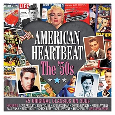 AMERICAN HEARTBEAT-THE 50'S-Patsy Cline,Connie Francis,Ritchie Valens,