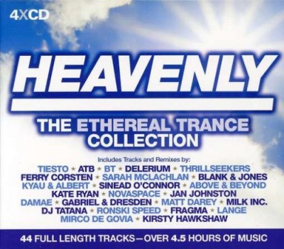 HEAVENLY: ETHEREAL TRANCE-Tiesto,ATB,Delerium,Sarah McLachlan,Milk Inc