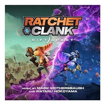 Ratchet & Clank: Rift Apart-Red Pink burst vinyl