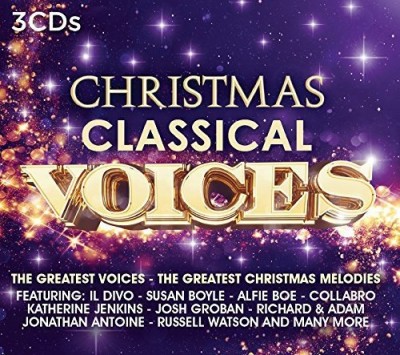 CHRISTMAS CLASSICAL VOICES-Il Divo,Susan Boyle,Katherine Jenkins,Josh