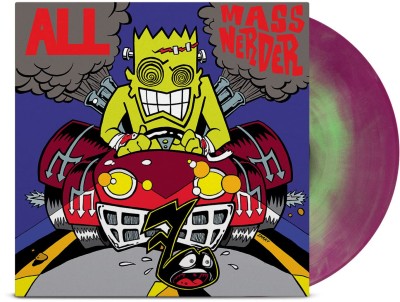 Mass Nerder - Opaque Green & Purple Galaxy Vinyl