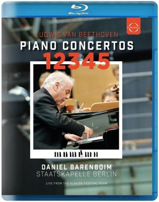 BEETHOVEN PIANO CONCERTOS 1-5 KLAVIER FESTIVAL RUHR