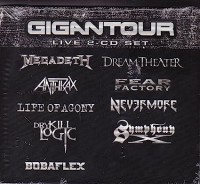 GIGANTOUR-MEGADETH, DREAM-THEATER, ANTHRAX, FEAR FACTORY