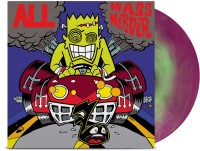 Mass Nerder - Opaque Green & Purple Galaxy Vinyl